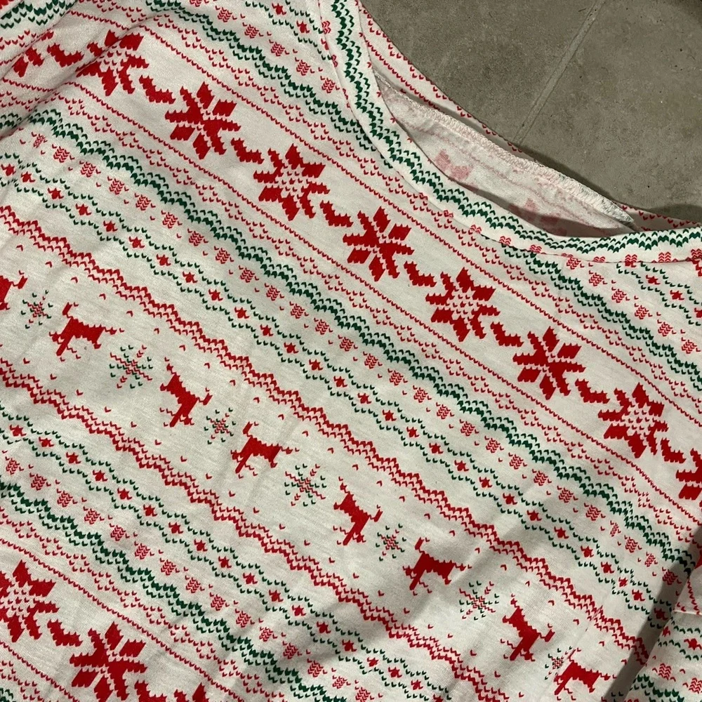 Christmas pajama pant and long sleeve top - Picture 4 of 4